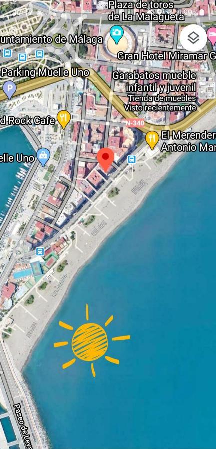 Apartamento Malaga Port Eksteriør bilde