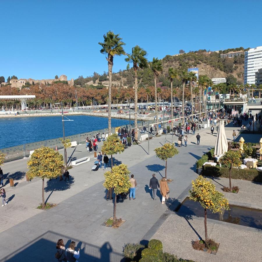 Apartamento Malaga Port Eksteriør bilde