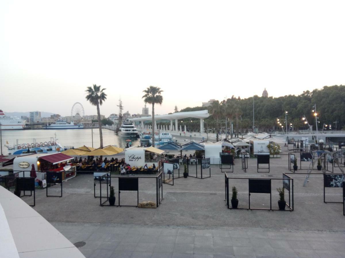 Apartamento Malaga Port Eksteriør bilde