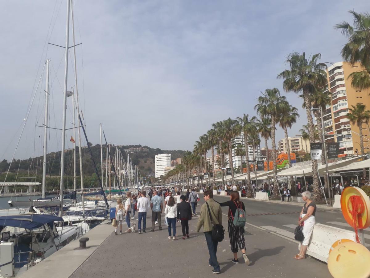 Apartamento Malaga Port Eksteriør bilde
